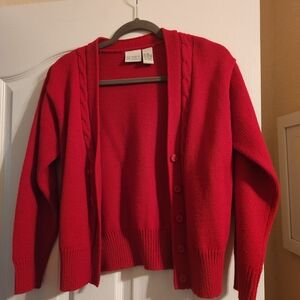 Red sweater